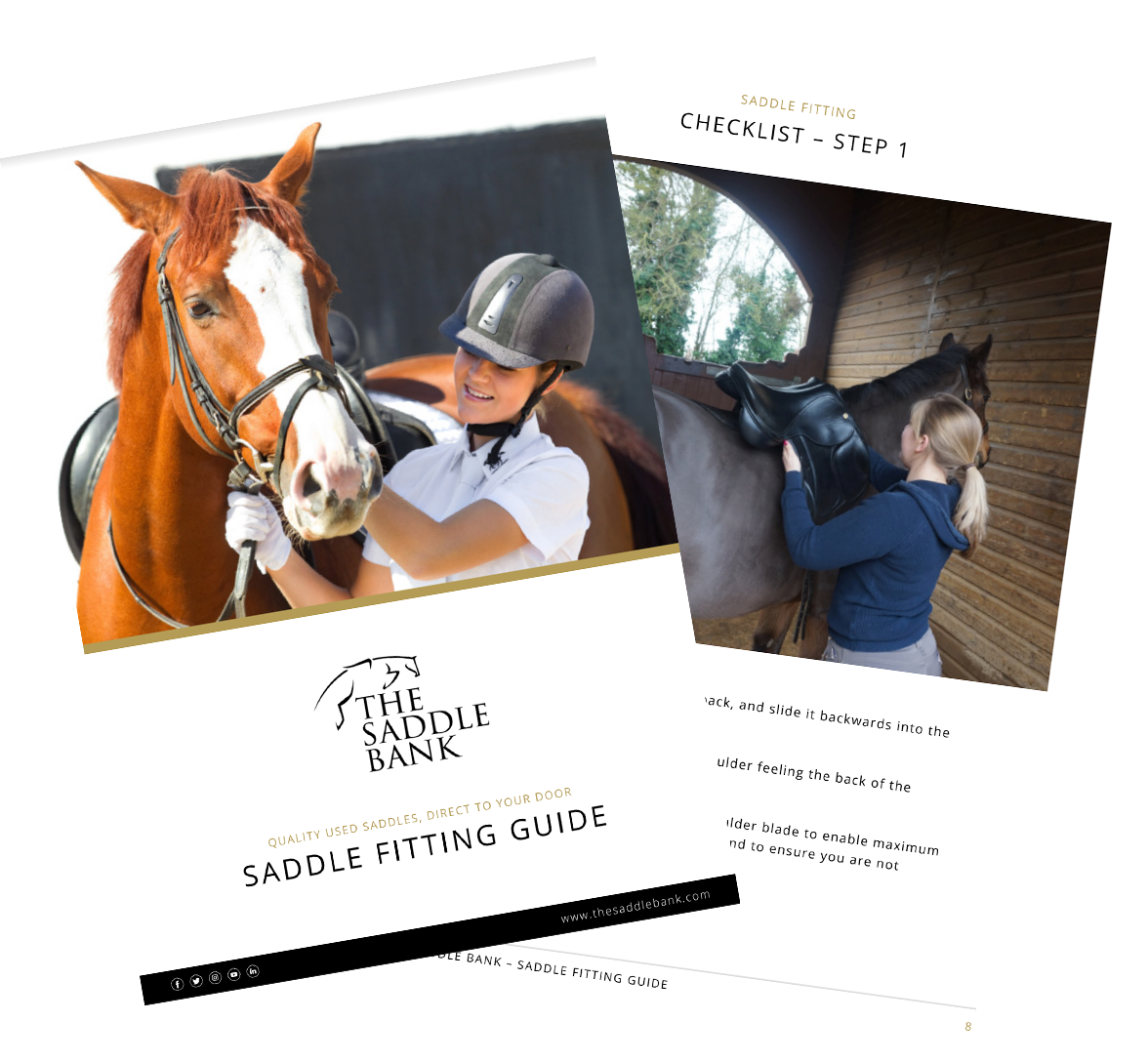 Free saddle fitting guide Free saddle fitting guide screenshots