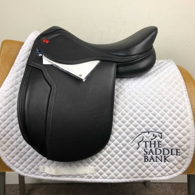 15 inch John Whitaker Hebden Show Hunter Black Adjustable Image of 15 inch John Whitaker Hebden Show Hunter Black Adjustable