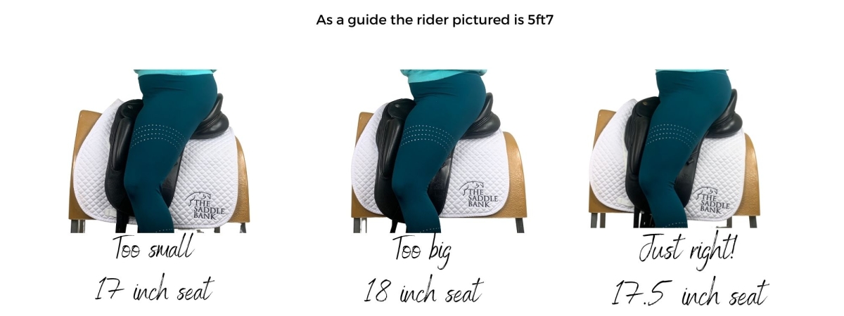 measure seat size for the rider