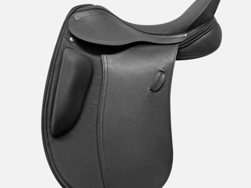 Albion SLK M3 Monoflap Saddle, dressage saddle from The Saddle Bank