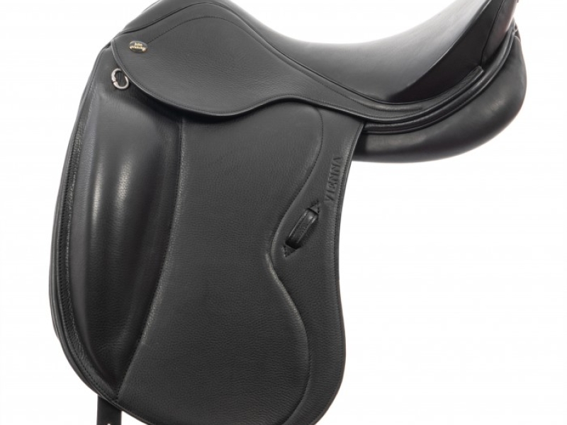 John Whitaker Vienna Dressage Adjustable Gullet Saddle, dressage saddle from The Saddle Bank