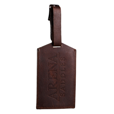 Image of Arena Leather Luggage Tag