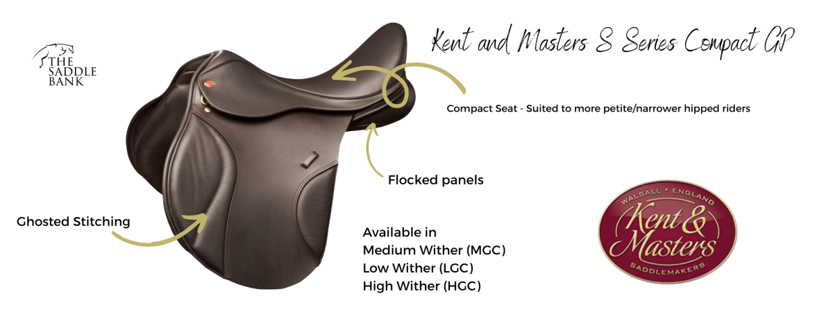 Kent and Masters MGC compact GP saddle