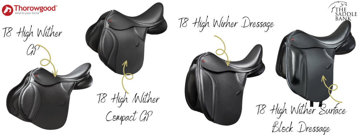 high wither Thorowgood saddles