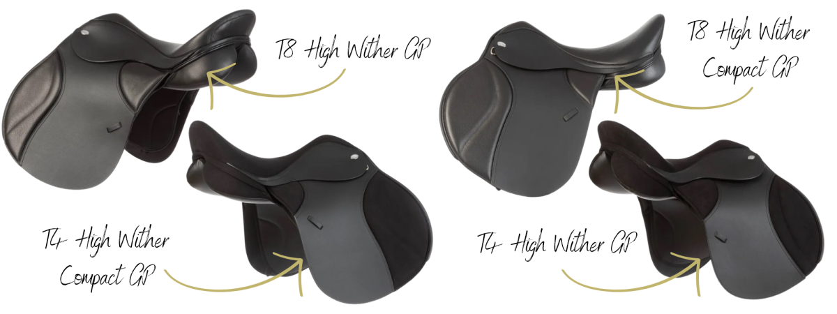 High Withered GP saddles