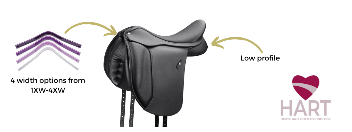 wide cob dressage saddle