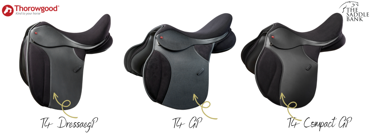 Synthetic thorowgood saddles