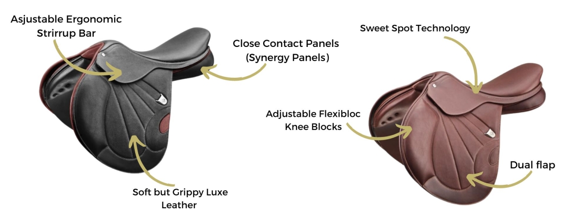 adjustable jump saddle