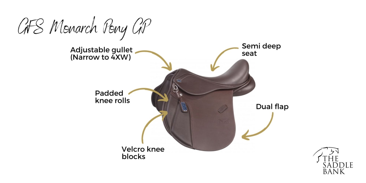 GFS Monarch Pony GP saddle