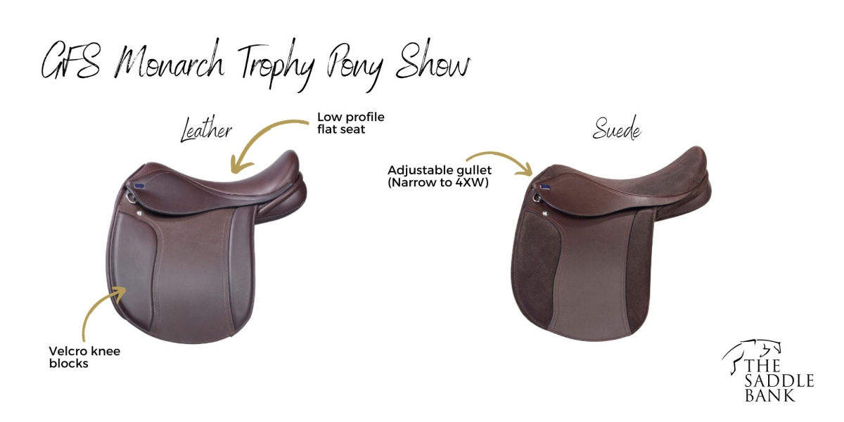 GFS Monarch Trophy Pony Show saddle