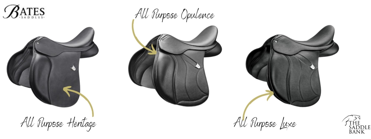 Leather general purpose saddle