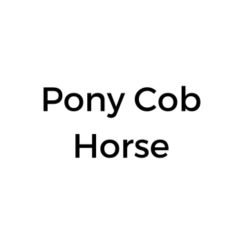 Pony Cob Horse logo