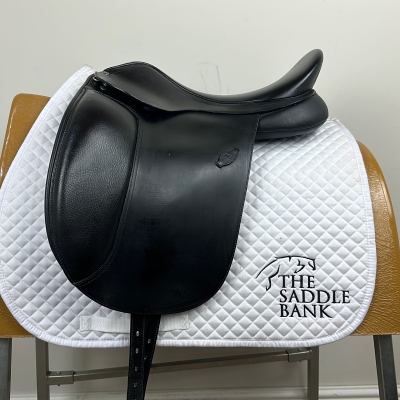 Image of 17.5 inch Arena Cob Dressage Black Adjustable