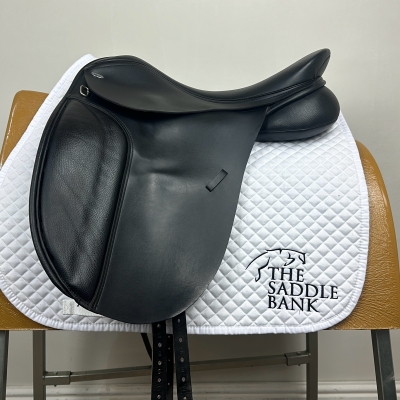 Image of 18 inch Thorowgood T6 High Wither Dressage HDR Black Adjustable