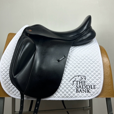Kent & Masters Dressage Saddle Replacement Leather Girth Straps, 1 Pair, Black, DIY