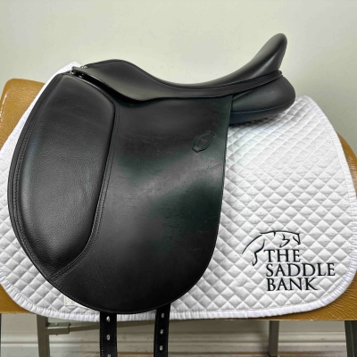 Image of 17.5 inch Arena Cob Dressage Black Adjustable