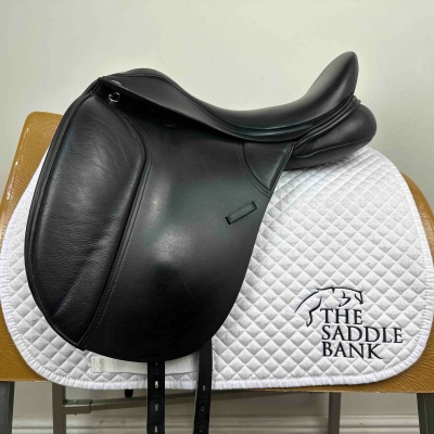 Image of 17.5 inch Thorowgood T8 High Wither Dressage HDM Black Adjustable