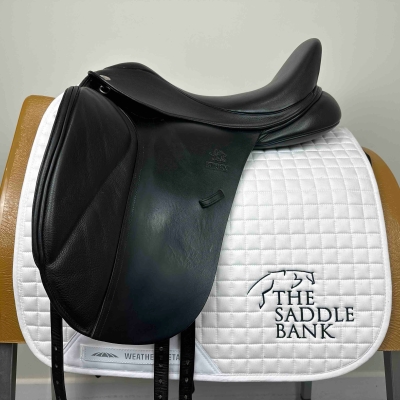Image of 17 inch Fairfax Classic Moveable Block Dressage Black Adjustable