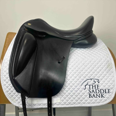 Image of 17 inch Kent and Masters S-Series High Wither Dressage Surface Block HDS Black Adjustable