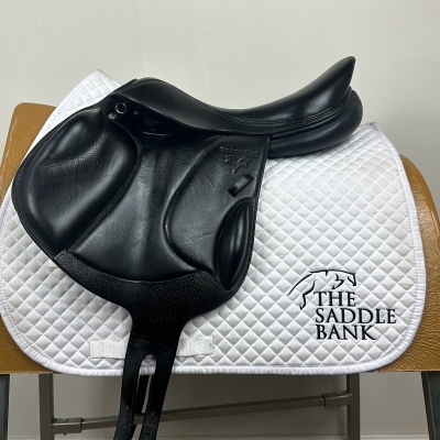 Selle De Saut Voltaire Lexington - Mono Rabat 17.5" - Cuir Marron Buffle (occasion)