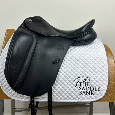 Image of 17.5 inch Fairfax Classic Open Seat Dressage MDO Black Adjustable