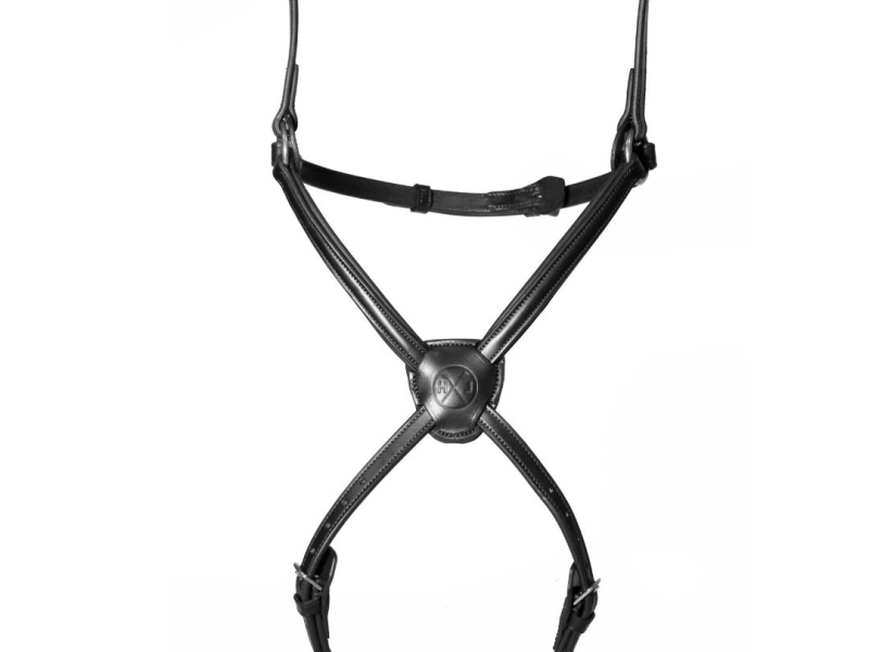 Henry James Double Buckle Figure 8 Grackle Noseband