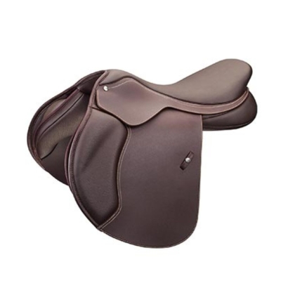 Image of 17.5 inch Wintec 500 Jump Close Contact Brown Adjustable
