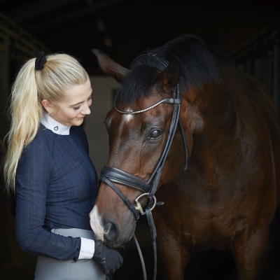 Image of Finesse Cassidy Snaffle Bridle