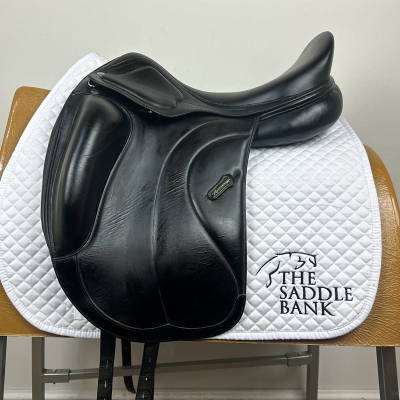 Image of 17.5 inch Amerigo Classic Siena Monoflap Black Medium Wide