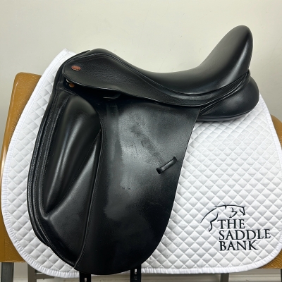 Image of 17.5 inch Kent and Masters S-Series High Wither Dressage Surface Block HDS Black Adjustable