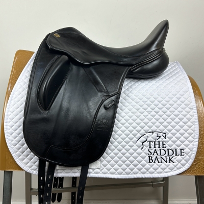 Image of 17 inch Fairfax Original Monoflap Dressage Black Adjustable