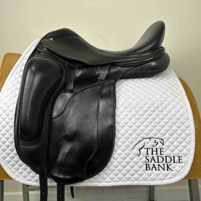 Image of 17.5 inch Bliss Paramour Dressage Black Extra Wide