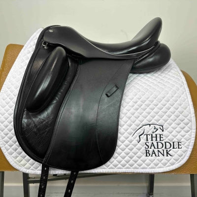 Image of 17 inch Custom Saddlery Wolfgang Constanze Black Medium Wide