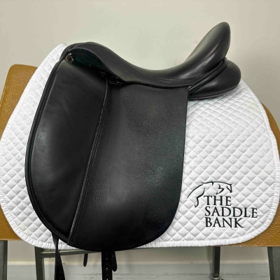 Image of 17 inch Ideal Suzannah Dressage Black Wide