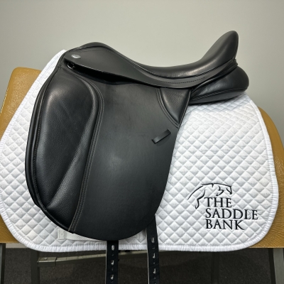 Image of 17.5 inch Thorowgood T8 High Wither Dressage HDM Black Adjustable