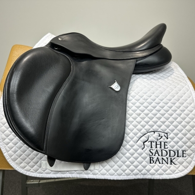 Image of 16.5 inch Bates All Purpose SC Square Cantle Heritage Black Adjustable