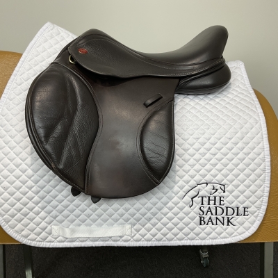 15.5 inch Kent and Masters S-Series Pony Jump MPJ Brown Adjustable Image of 15.5 inch Kent and Masters S-Series Pony Jump MPJ Brown Adjustable