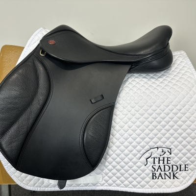 16.5 inch Kent and Masters S-Series Pony Long Leg MLL Black Adjustable Image of 16.5 inch Kent and Masters S-Series Pony Long Leg MLL Black Adjustable