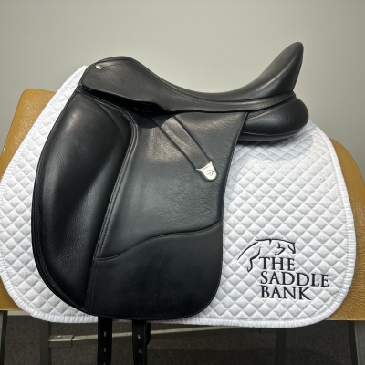 Image of 17 inch Bates Dressage Opulence + Black Adjustable