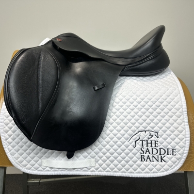 17.5 inch Kent and Masters Original High Wither GP HGP Black Adjustable Image of 17.5 inch Kent and Masters Original High Wither GP HGP Black Adjustable