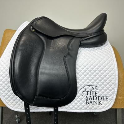 Image of 17.5 inch Ideal Styletta Dressage Black Medium Wide