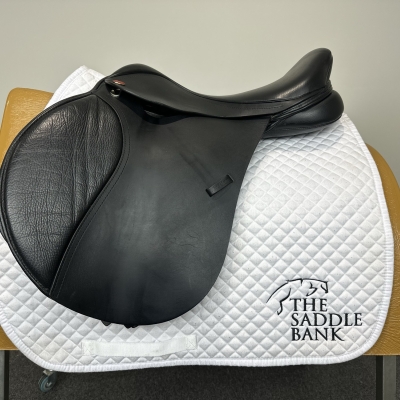 Image of 16.5 inch Kent and Masters Pony Club Long Leg MLL Black Adjustable