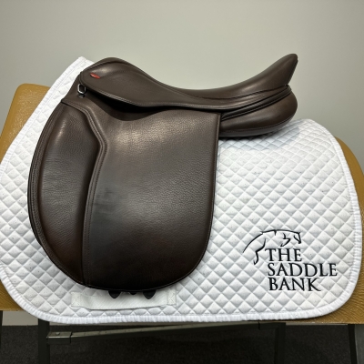 17 inch John Whitaker Hebden VSD Show Hunter Brown Adjustable Image of 17 inch John Whitaker Hebden VSD Show Hunter Brown Adjustable