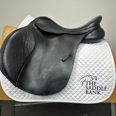 17.5 inch Kent and Masters Original High Wither GP HGP Black Adjustable Image of 17.5 inch Kent and Masters Original High Wither GP HGP Black Adjustable