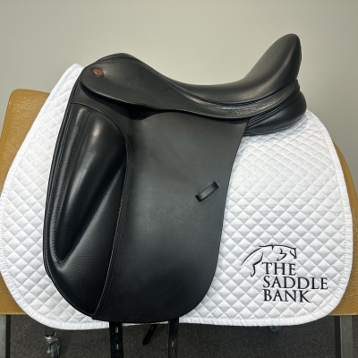 Image of 17.5 inch Kent and Masters S-Series Low Profile Dressage Surface Block LDS Black Adjustable