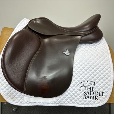 Image of 17 inch Bates All Purpose SC Square Cantle Heritage Brown Adjustable