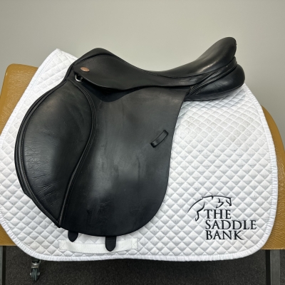 Image of 16.5 inch Kent and Masters Pony Club Long Leg MLL Black Adjustable