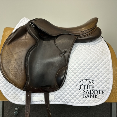 Image of 17.5 inch Cavaletti Collection Monoflap Jump Brown Adjustable