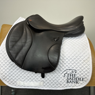 Image of 17.5 inch Kent and Masters S-Series Jump MJJ Brown Adjustable