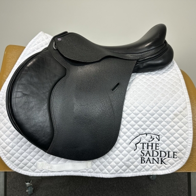 Image of 17 inch Cavaletti Collection Dual Flap GP Black Adjustable